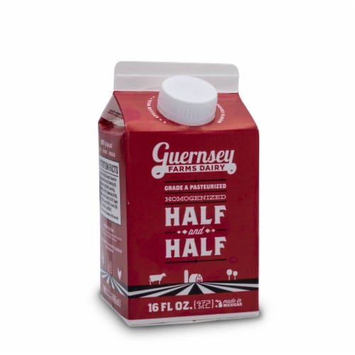 Guernsey Farms Dairy Half & Half Perspective: front