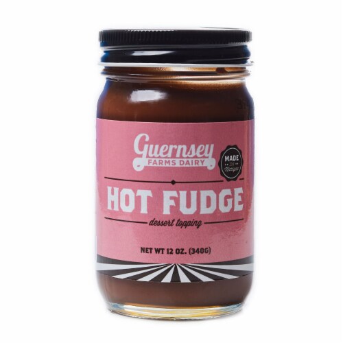 Guernsey Farms Dairy Hot Fudge Dessert Topping Perspective: front