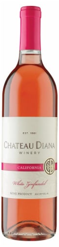Chateau Diana White Zinfandel Perspective: front