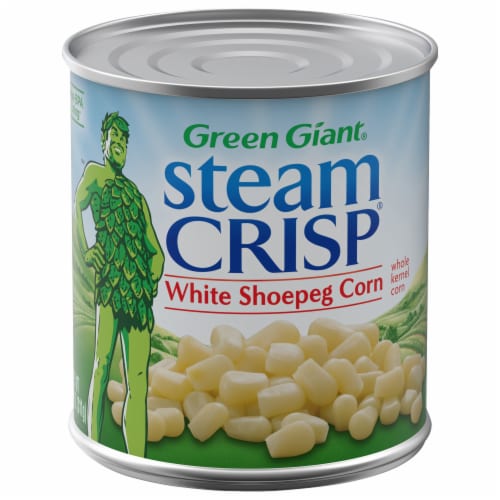Green Giant White Shoepeg Corn Perspective: front