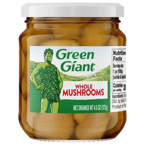 Green Giant® Whole Mushrooms Perspective: front