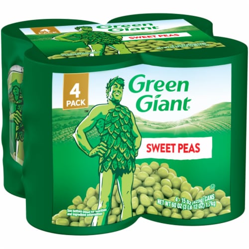 Green Giant Sweet Peas - 4 Pack Perspective: front