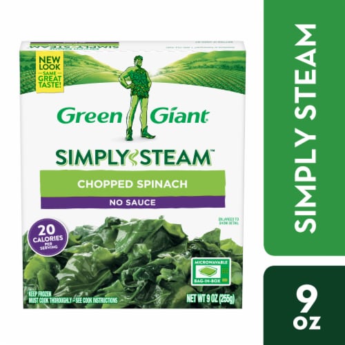 Green Giant Simply Steam Chopped Spinach