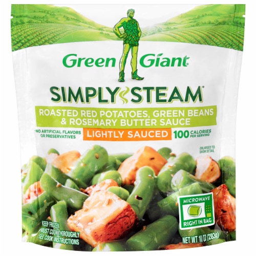 Green Giant Simply Steam Frozen Roasted Red Potatoes Green Beans ...