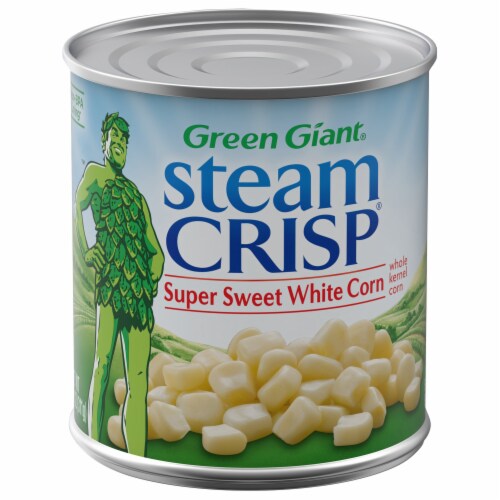 Green Giant® Steam Crisp® Super Sweet White Corn Perspective: front