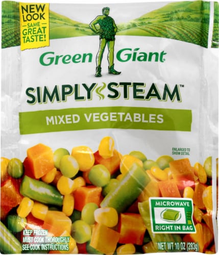 Green Giant Simply Steam Frozen Mixed Vegetables Perspective: front