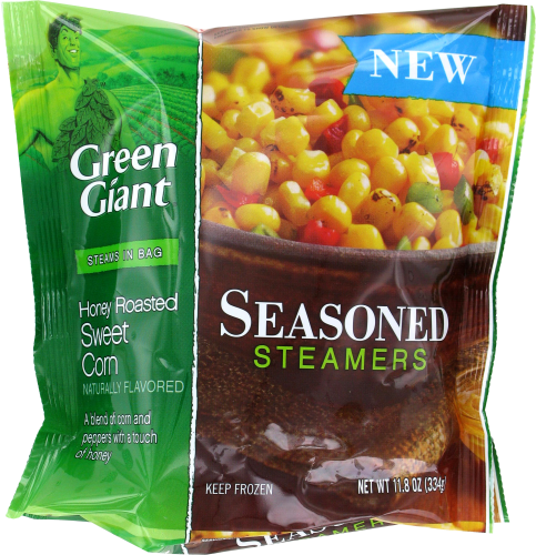 Green Giant Seasoned Roasted Sweet Corn Perspective: front