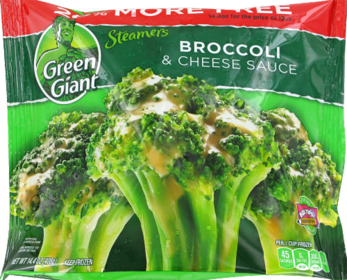 Green Giant Valley Fresh Steamers Broccoli & Cheese Sauce Perspective: front