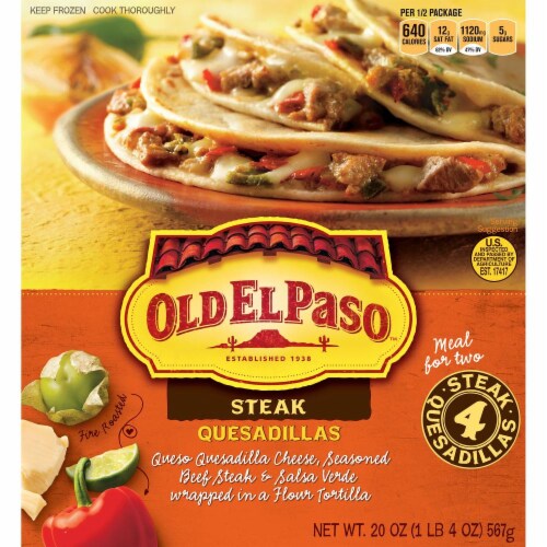 Old El Paso Steak Quesadillas, 20 Oz - Kroger