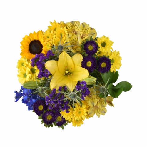 My Hero Fresh Flower Bouquet Perspective: front