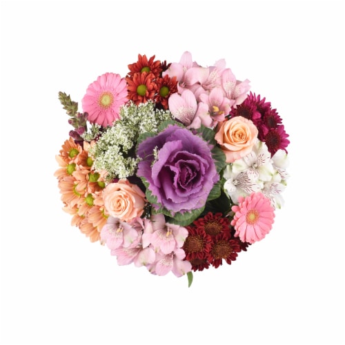 Autumn Velvet Fresh Cut Flower Bouquet Perspective: front