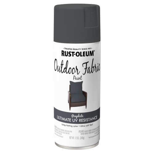 Rust-Oleum® Specialty Fabric Spray Paint - Graphite Perspective: front