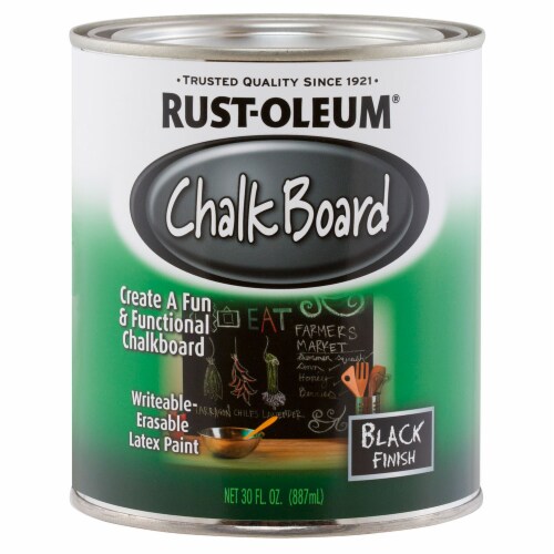 Rust-Oleum® Specialty Black Chalkboard Latex Paint Perspective: front