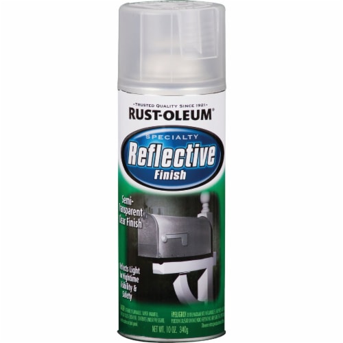Rust-Oleum® Reflective Finish Clear Spray Paint Perspective: front