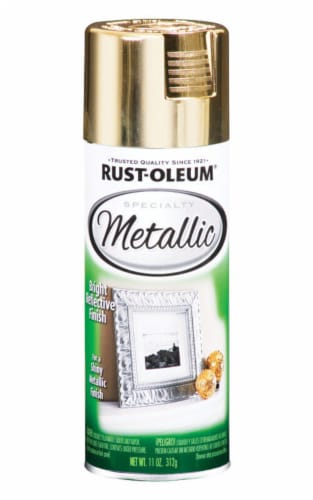 Rust-Oleum® Specialty Metallic Satin Spray Paint - Gold Perspective: front
