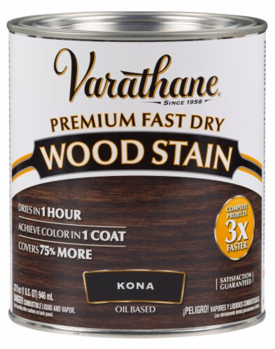 Varathane® Premium Fast Dry Kona Oil Based Wood Stain Perspective: front