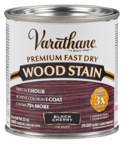Varathane® Premium Fast Dry Black Cherry Oil Based Wood Stain Perspective: front