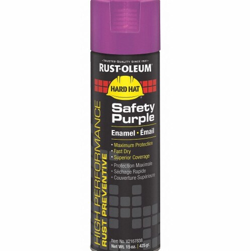 Rust Oleum Spray Paint Safety Purple 15 oz. V2167838 1 Fred Meyer