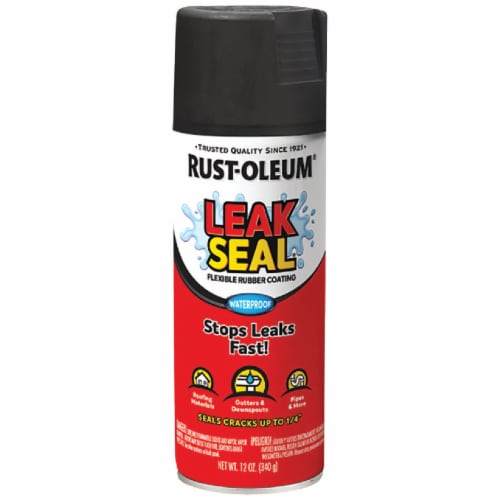 RUST-OLEUM 265494 12 oz Black Leak Seal Spray 12 oz