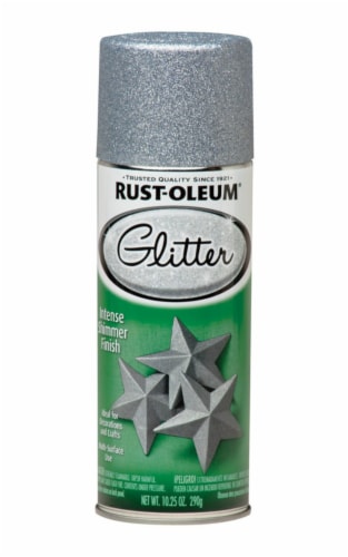 Rust-Oleum Specialty Glitter Silver Spray Paint 10.25 oz., Count of: 1 -  Fred Meyer