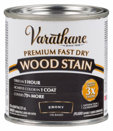 Varathane® Premium Ebony Fast Dry Oil Based Wood Stain Perspective: front