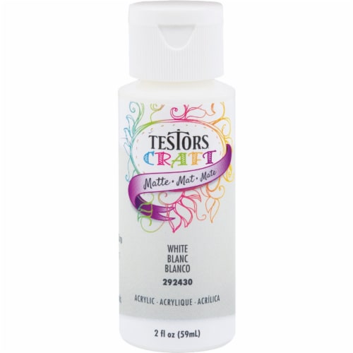 Testors Matte Green Acrylic Paint (2-oz) in the Craft Paint department at