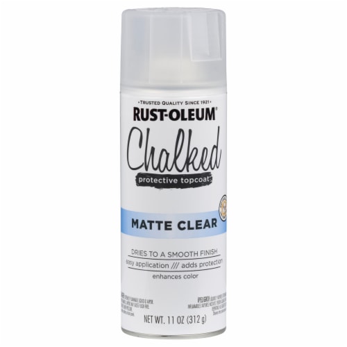 Rust-Oleum® Chalked Protective Topcoat - Matte Clear Perspective: front
