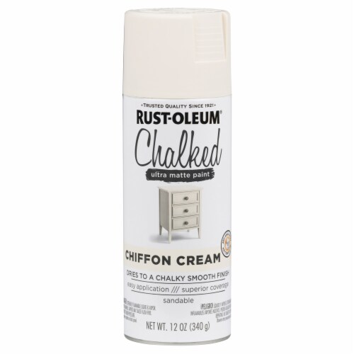 Rust-Oleum® Chalked Spray Paint - Chiffon Cream Perspective: front