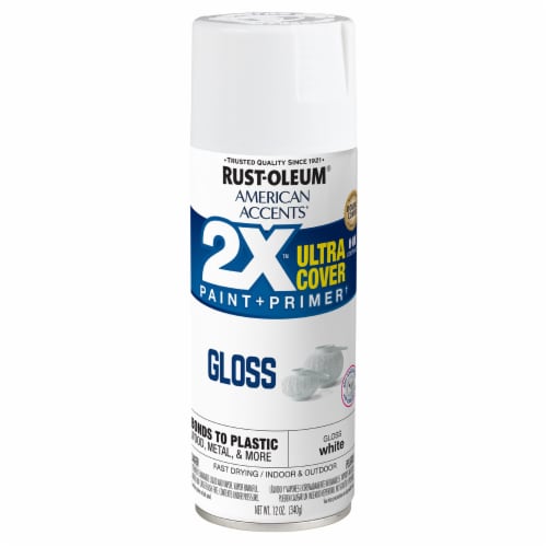 Rust-Oleum® American Accents® Spray Paint - Gloss White Perspective: front