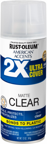 Clear, Rust-Oleum American Accents 2X Ultra Cover Gloss Spray