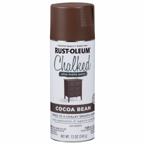 Rust-Oleum® Chalked Spray Paint - Cocoa Bean Perspective: front