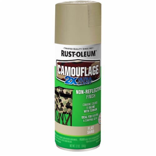 Rust-Oleum® 2X Specialty Camouflage Spray Paint - Flat Sand Perspective: front
