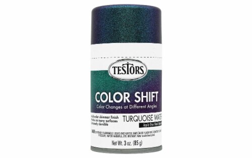 Testors Color Shift Spray Paint 3oz Gloss TurqWtrs, 1 - QFC