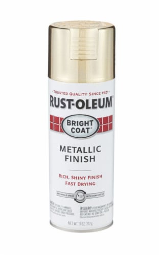 Rust-Oleum Spray Paint,Gold,11 oz. 7710830 Perspective: front