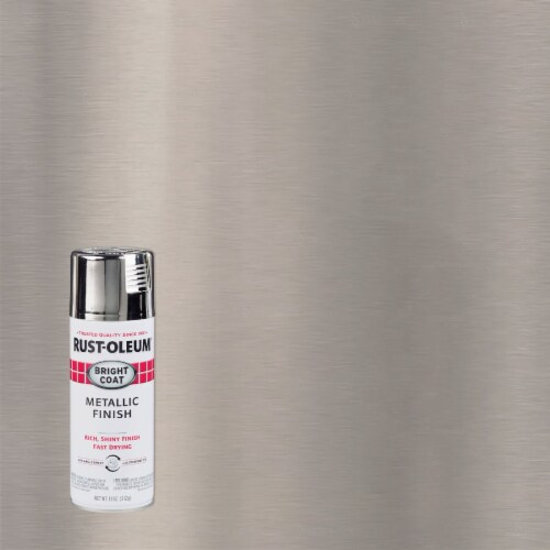 Rust Oleum Bright Coat Metallic Finish Spray Paint Chrome 11 oz Smith s Food and Drug