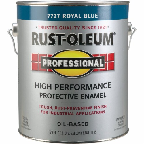 Professional Royal Blue Enamel 7727402 Perspective: front
