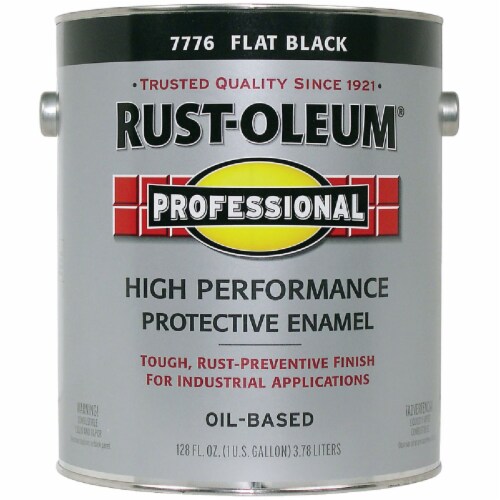 Professional Flat Black Enamel 7776402 Perspective: front