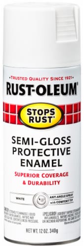 Rust-Oleum® Semi-Gloss Protective Enamel Spray Paint Perspective: front
