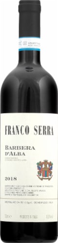Franco Serra Barbera D'alba Italian Red Wine Perspective: front
