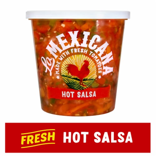 La Mexicana® Fresh Hot Salsa Perspective: front