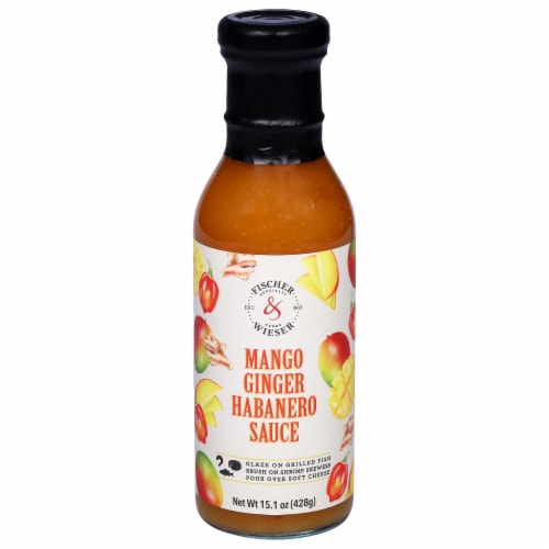 Fischer Wieser Mango Ginger Habanero Sauce Perspective: front