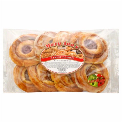 Mary Ann's 8 Fruit Danish Perspective: front