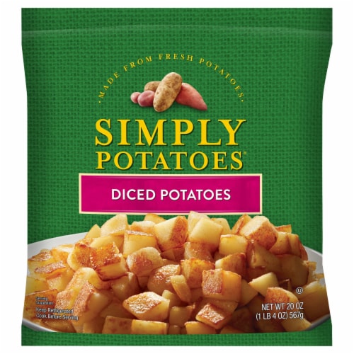 Simply Potatoes® Diced Potatoes Perspective: front