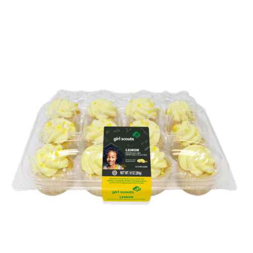 Maplehurst Girl Scout Lemon 12 Count Perspective: front