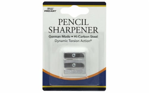 Pro Art Double Sharpener Standard & Large Pencil Perspective: front