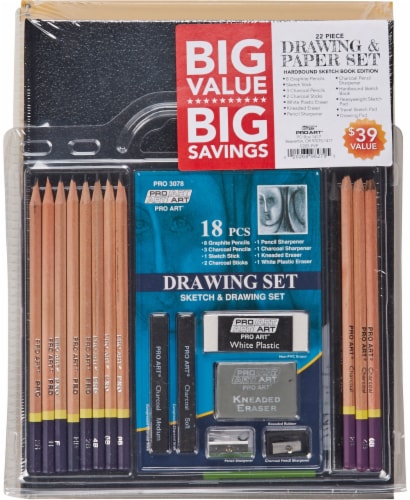 Sketching Art Set - 18 Piece Set