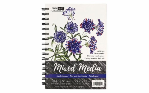 Pro Art Premier Mixed Media Wirebound Notebook Perspective: front