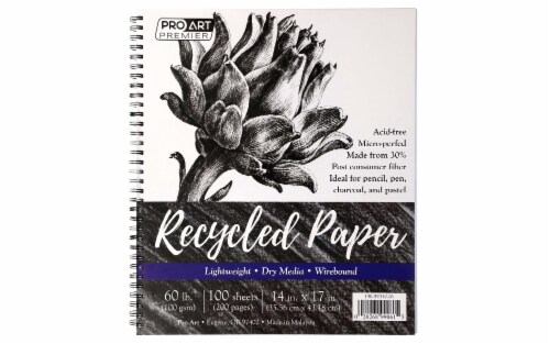 Pro Art® Premier Wirebound Sketch Pad Perspective: front