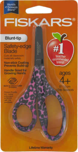 Fiskars 7-Inch Blunt-Tip Kid Scissors Perspective: front