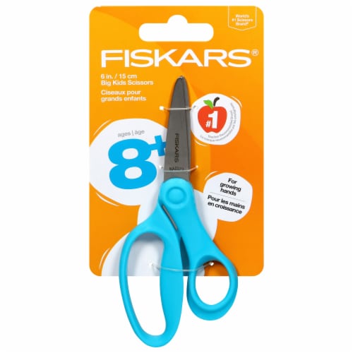 Fiskars® 6-Inch Big Kid Scissors Perspective: front